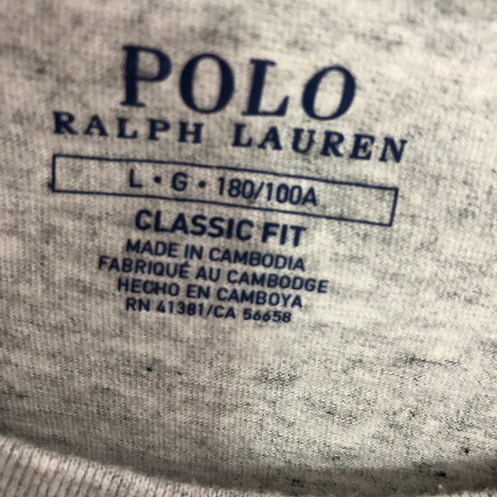 Polo Ralph Lauren Classic Fit Ling Sleeve T shirt - Picture 3 of 10